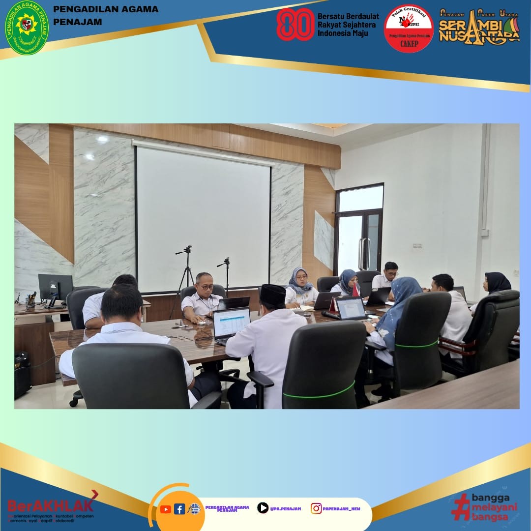 Jelang Tutup Tahun 2025 Kesekretariatan PA Penajam Akselerasi Penuntasan Laporan dan Evaluasi Kinerja 1